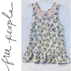 Free People Peplum Top Sm